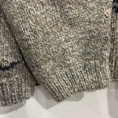 90's Banana Republic バナナリパブリック スキー ウールセーター グレー (XL)/B0593K-SO