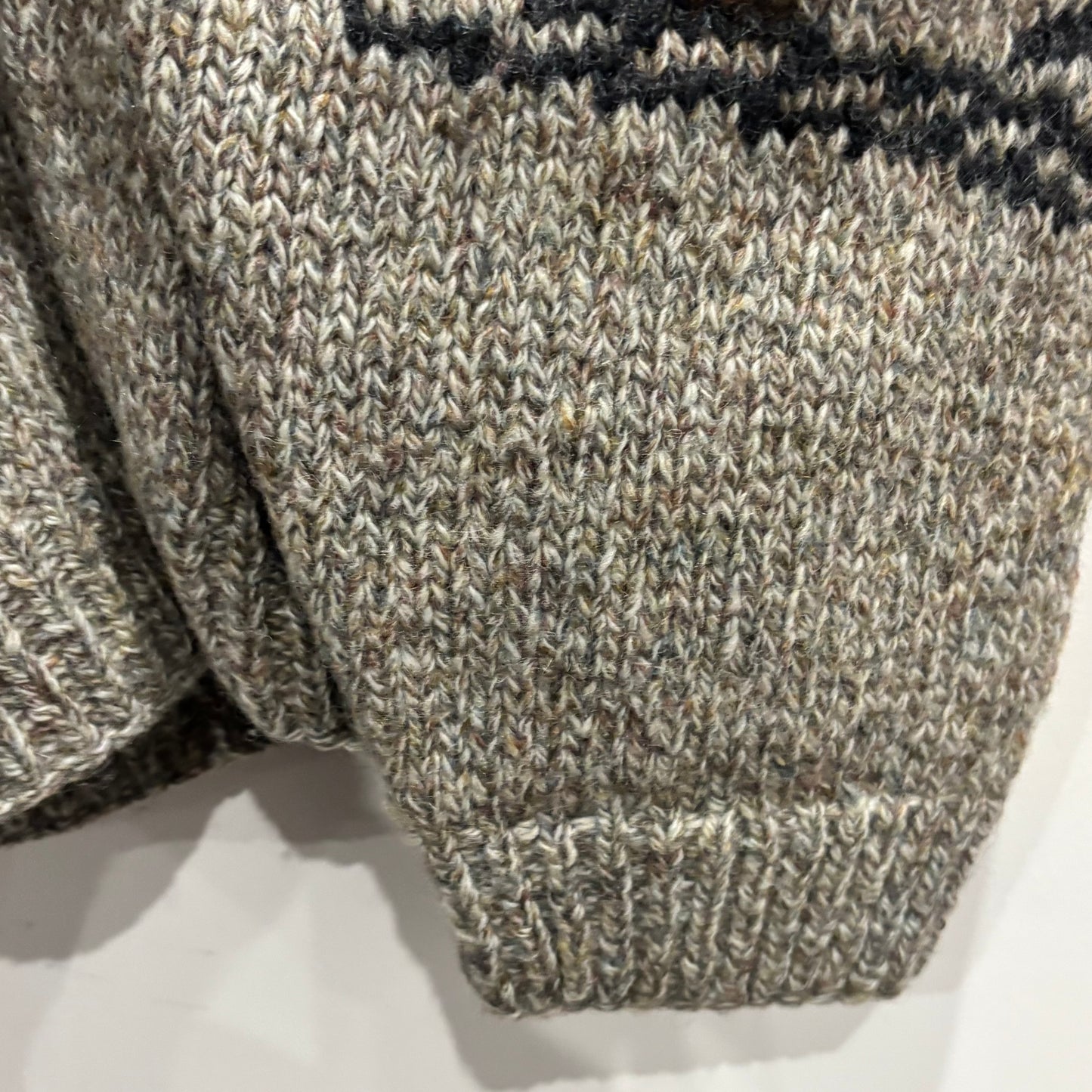 90's Banana Republic バナナリパブリック スキー ウールセーター グレー (XL)/B0593K-SO