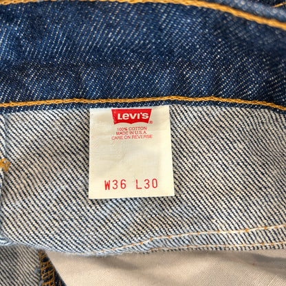 90's Levi's リーバイス 517 デニムパンツ ブーツカット 濃紺(36×30)/C1200P-SO
