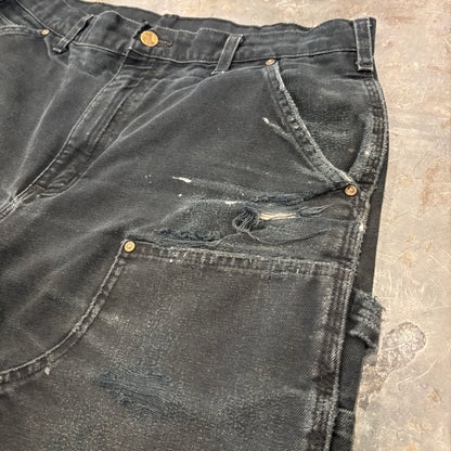 00's Carhartt カーハート ダブルニー ペインターパンツ B136 BLK ブラック (W34/L30) /B3730P-SO