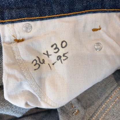 90's Levi's リーバイス 517 デニムパンツ ブーツカット 濃紺(36×30)/C1200P-SO
