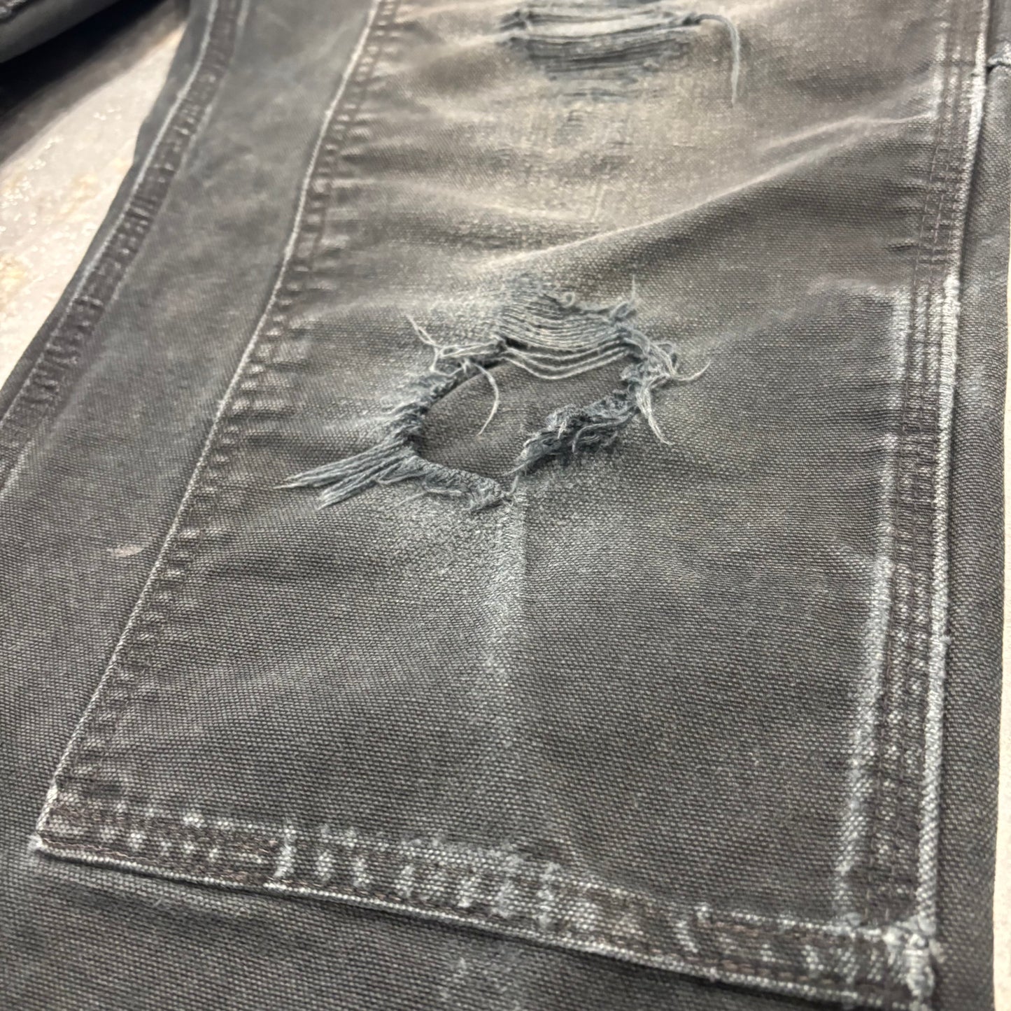 00's Carhartt カーハート ダブルニー ペインターパンツ B136 BLK ブラック (W34/L30) /B3730P-SO
