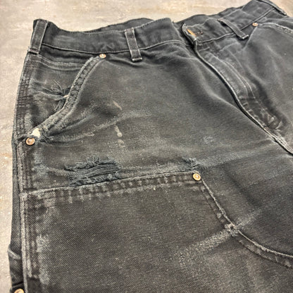 00's Carhartt カーハート ダブルニー ペインターパンツ B136 BLK ブラック (W34/L30) /B3730P-SO
