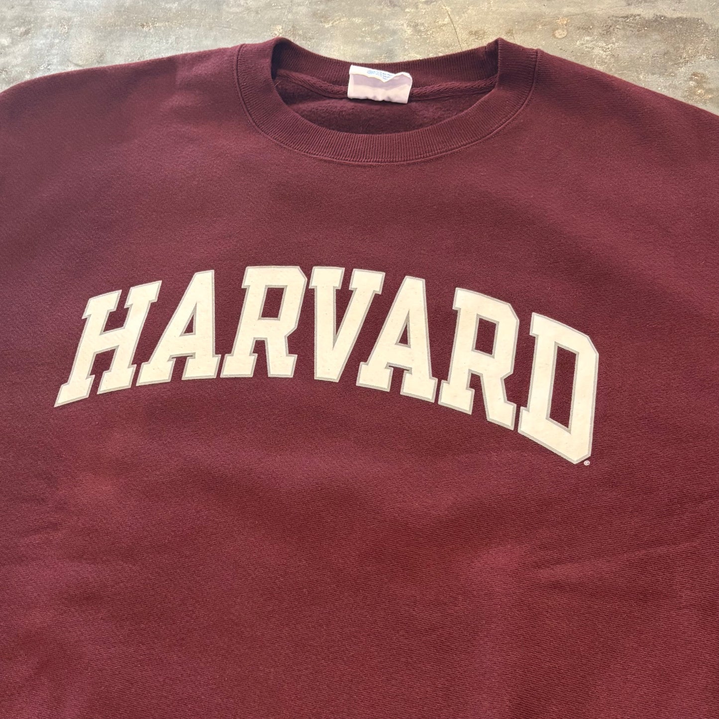 Champion Reverse Weave US企画 リバースウィーブ HARVARD カレッジスウェット ワインレッド (XL) /B4136R-SO