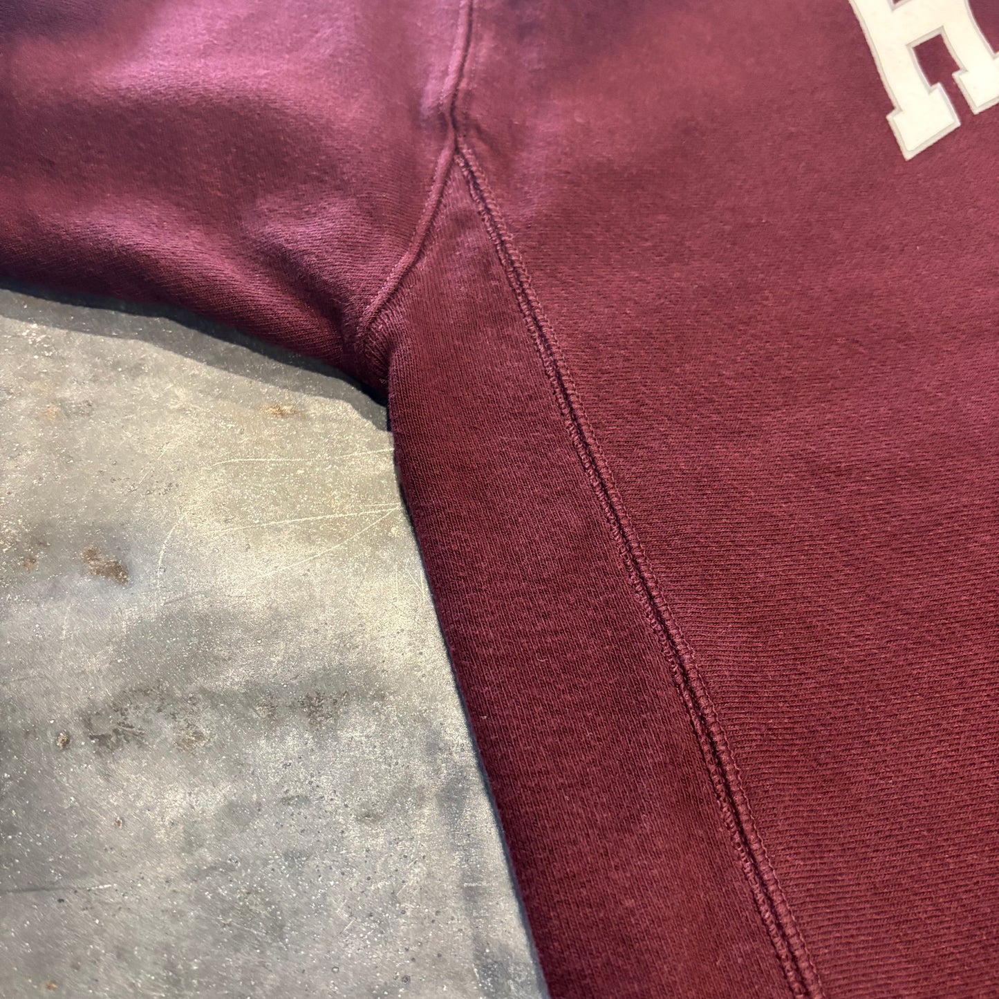 Champion Reverse Weave US企画 リバースウィーブ HARVARD カレッジスウェット ワインレッド (XL) /B4136R-SO