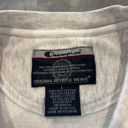 00's Champion Reverse Weave リバースウィーブ INDIANA カレッジスウェット アッシュ (L) /B4129R-SO