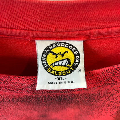 90's SOUND GARDEN "SUPER UNKNOWN" サウンドガーデン バンドTシャツ BALZOUT 赤(XL)/A7097T-SO