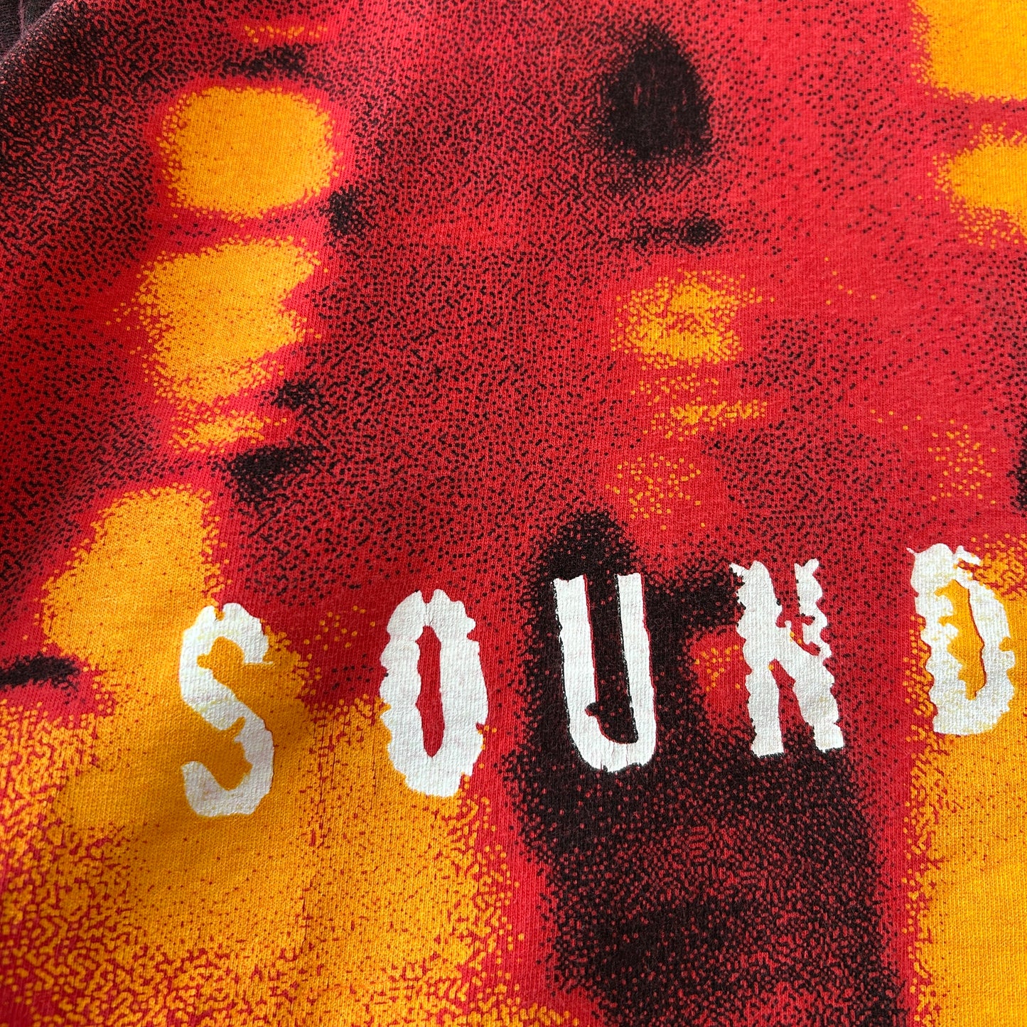 90's SOUND GARDEN "SUPER UNKNOWN" サウンドガーデン バンドTシャツ BALZOUT 赤(XL)/A7097T-SO