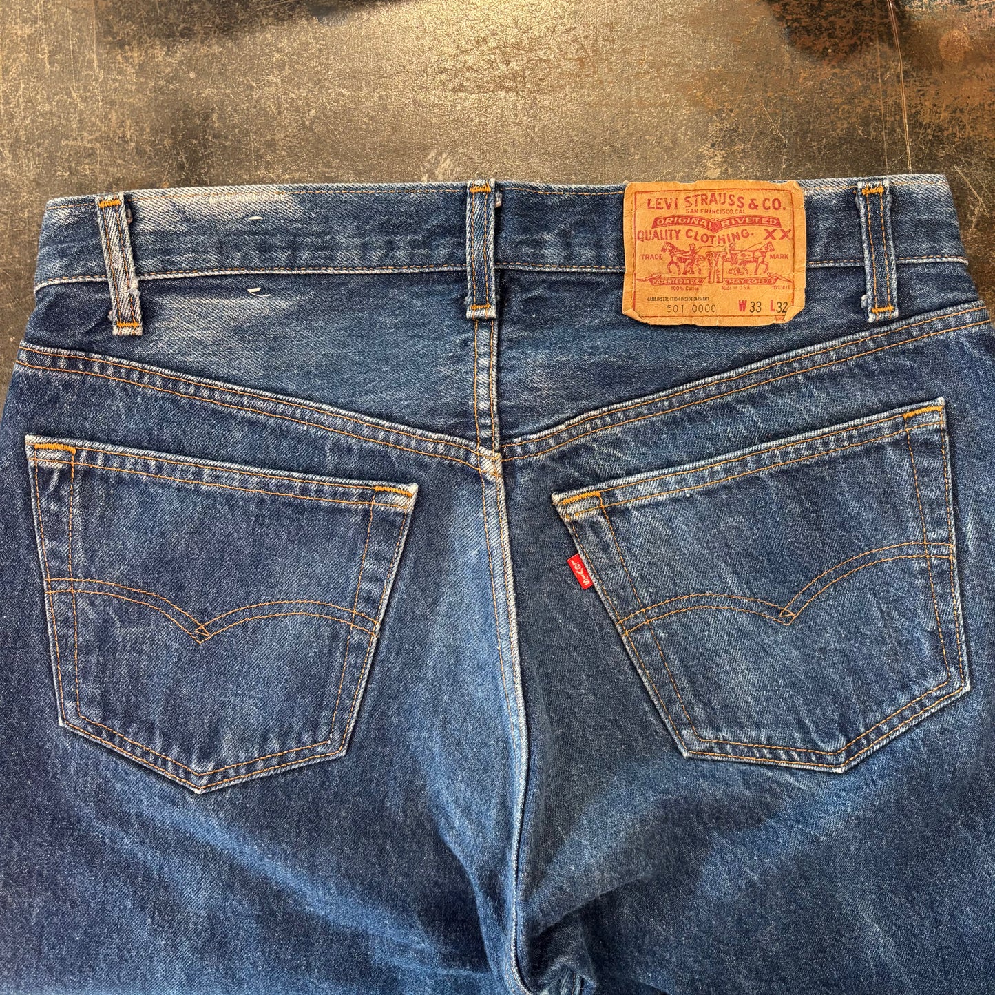 80's Levi's リーバイス USA製 501 デニムパンツ (W33/L32) /A6198P-SO
