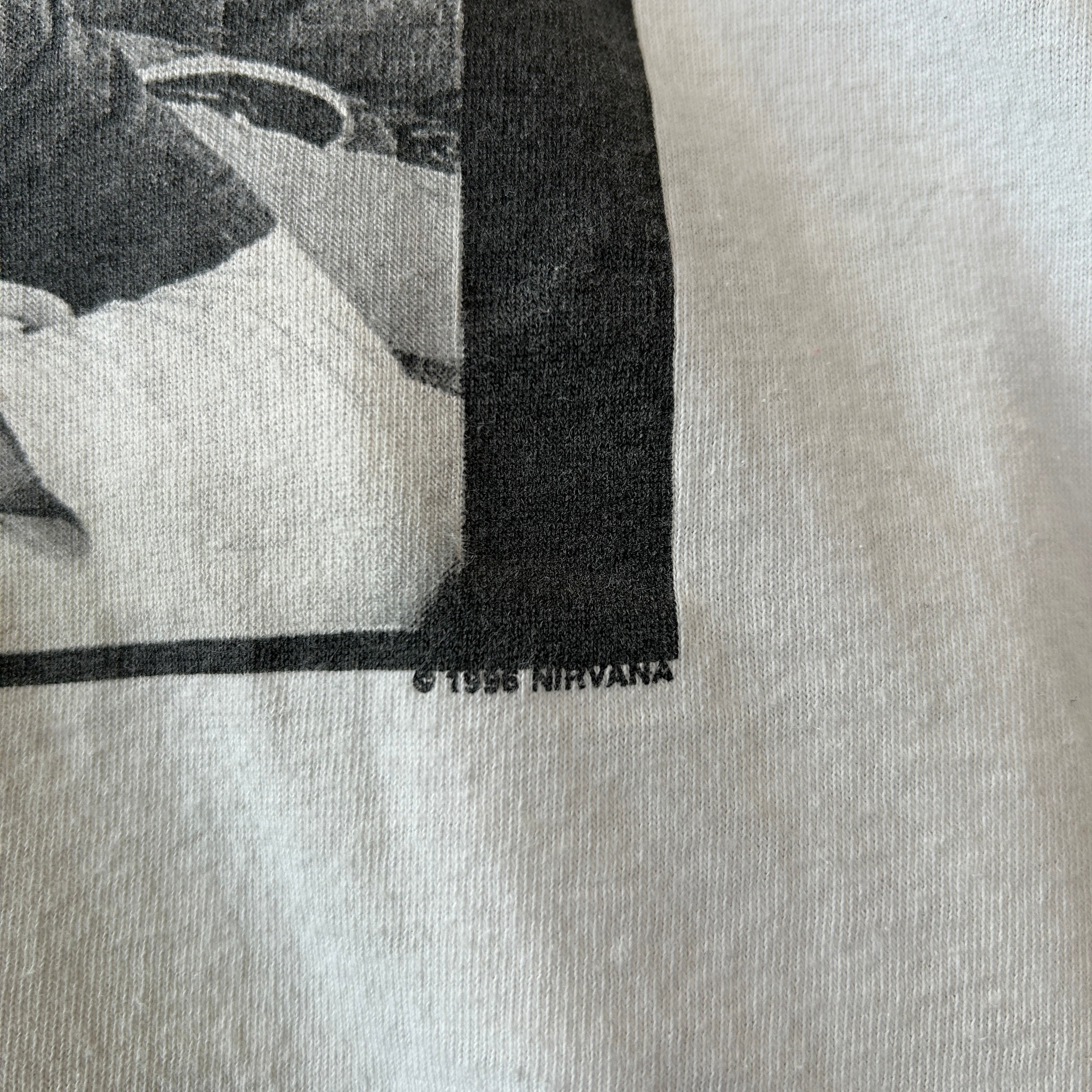 90's NIRVANA Members Portrait ニルヴァーナ ポートレートtシャツ
