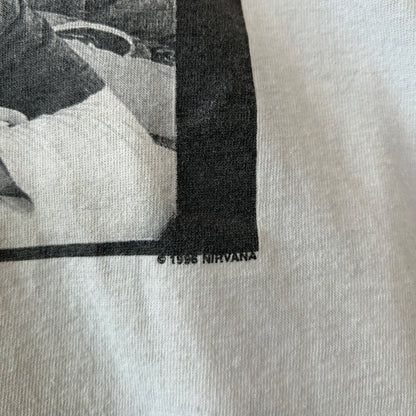 90's NIRVANA Members Portrait ニルヴァーナ ポートレートtシャツ バンド WILD OATS (XL)/C0621T-SO