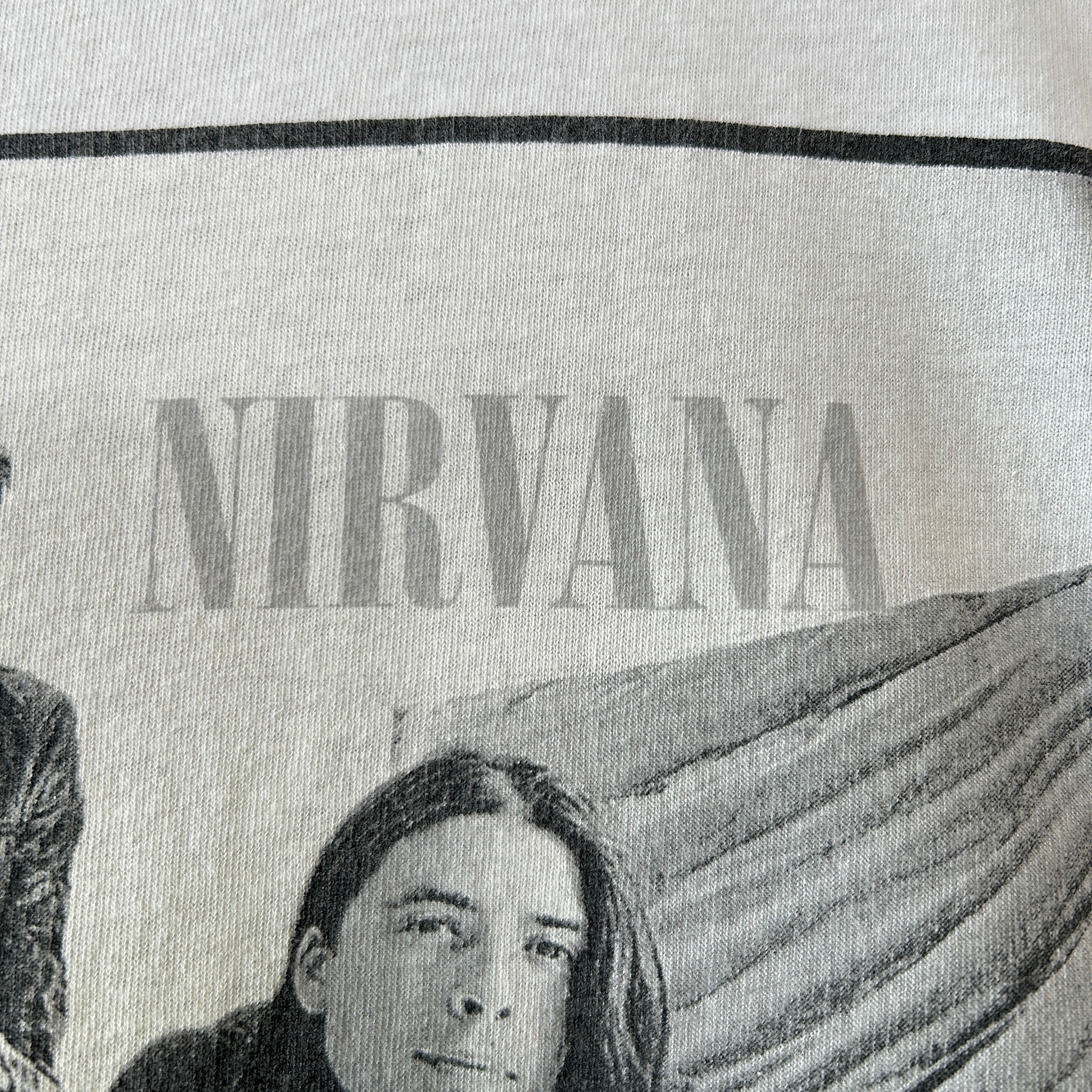 90's NIRVANA Members Portrait ニルヴァーナ ポートレートtシャツ