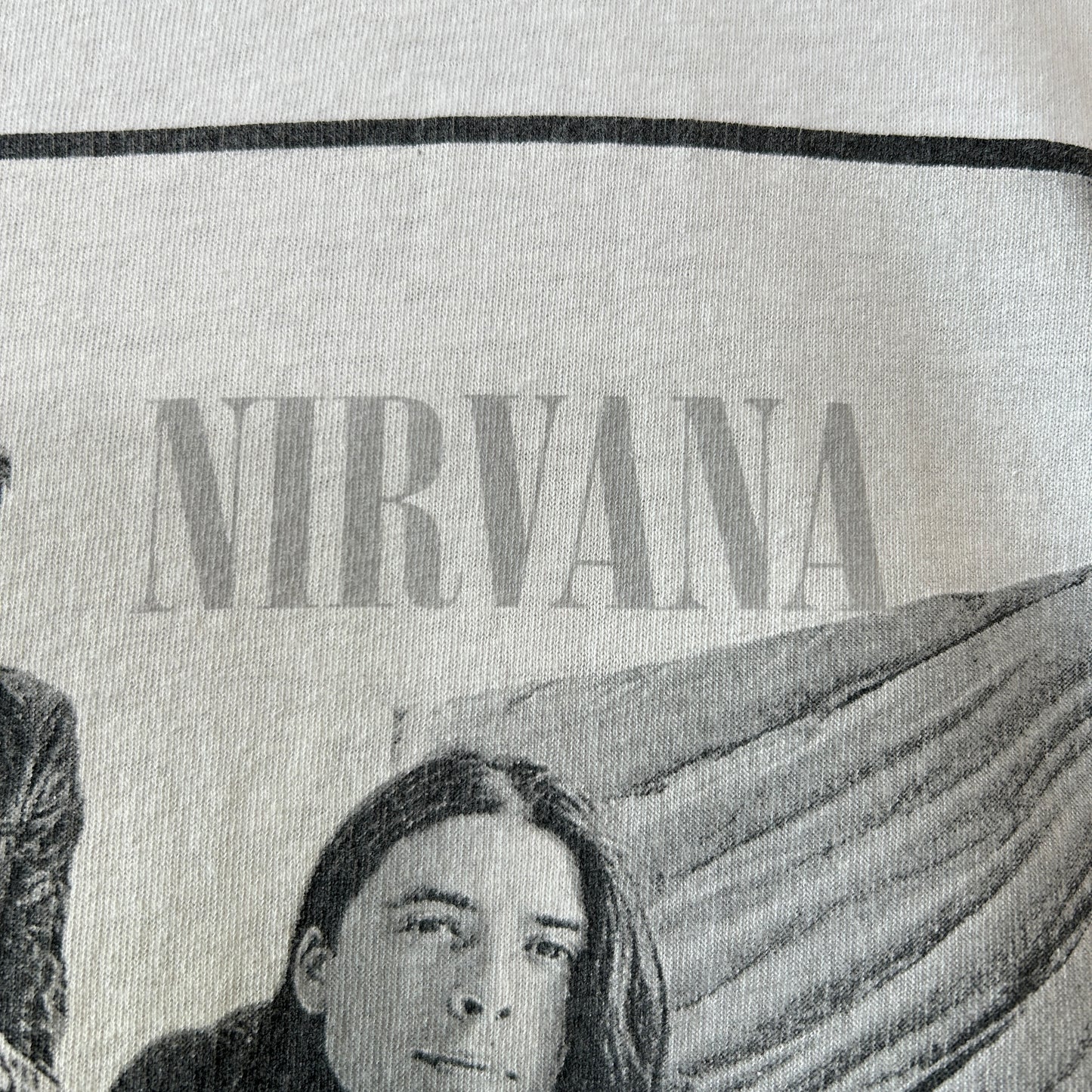 90's NIRVANA Members Portrait ニルヴァーナ ポートレートtシャツ バンド WILD OATS (XL)/C0621T-SO
