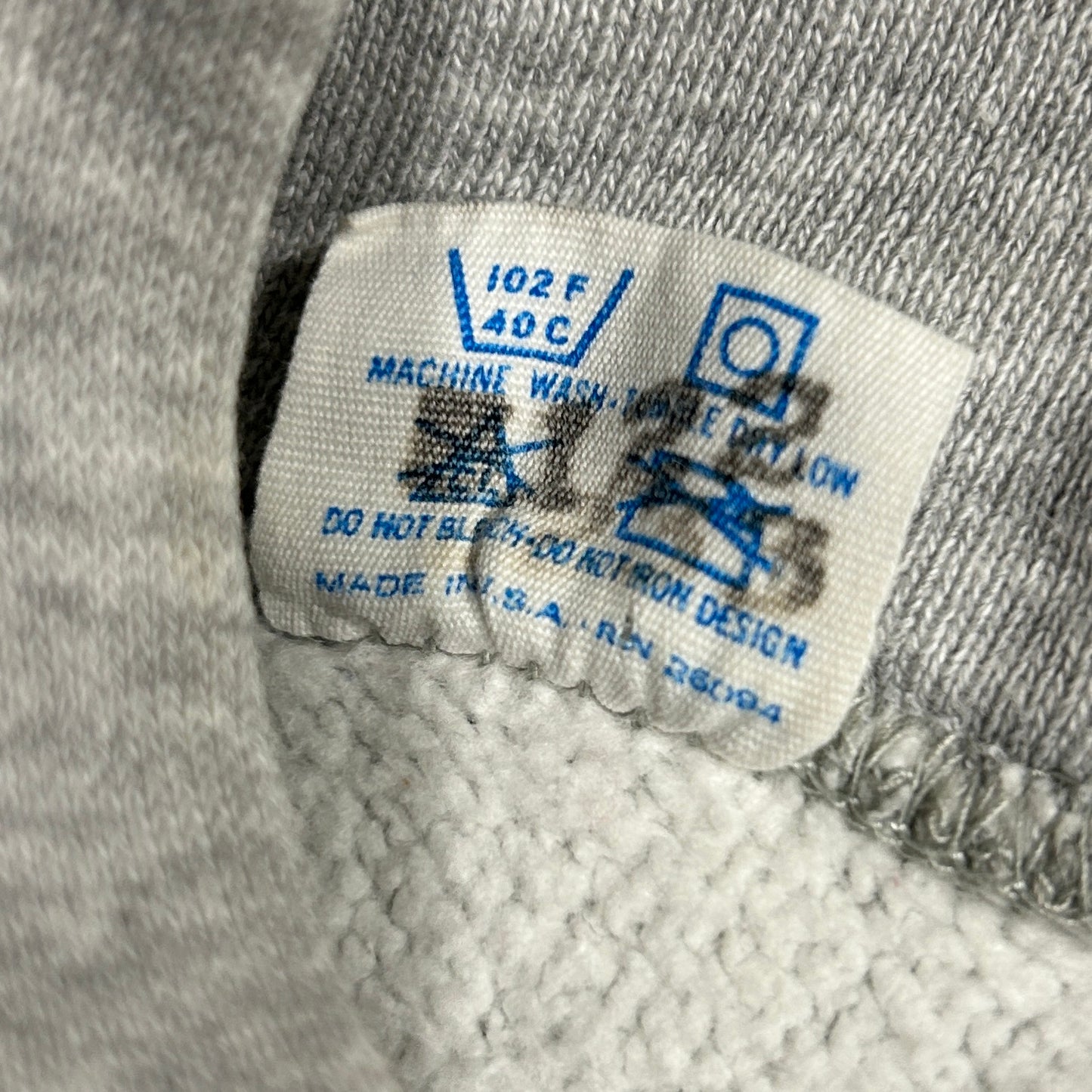 80's Champion Reverse Weave リバースウィーブ ミリタリー USAFA ロゴ スウェットフーディー (M)/A2648R-SO