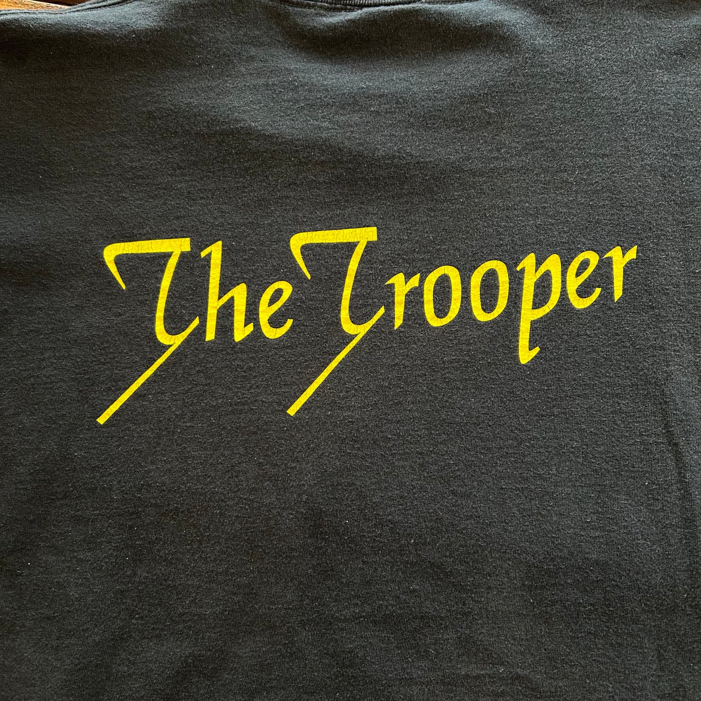 00's IRON MAIDEN アイアンメイデン"The Trooper"明日なき戦い Tシャツ 黒(XL)/A7247T-SO