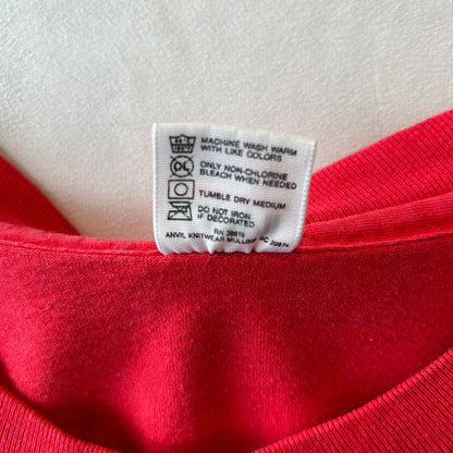 90's LOLLAPALOOZA ロラパルーザ 1994 イベントTシャツ バンドT 赤 anvil (XL)/C0619T-SO