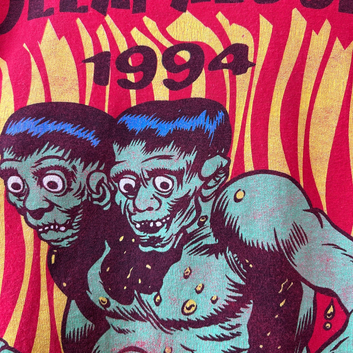 90's LOLLAPALOOZA ロラパルーザ 1994 イベントTシャツ バンドT 赤 anvil (XL)/C0619T-SO