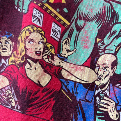 90's LOLLAPALOOZA ロラパルーザ 1994 イベントTシャツ バンドT 赤 anvil (XL)/C0619T-SO