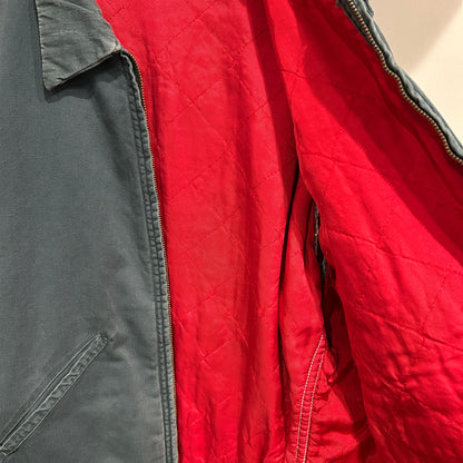 60's Unknown ワークジャケット フェード 裏地キルティング 緑(42)/8280O-SO