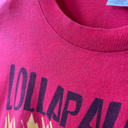 90's LOLLAPALOOZA ロラパルーザ 1994 イベントTシャツ バンドT 赤 anvil (XL)/C0619T-SO