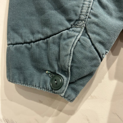 60's Unknown ワークジャケット フェード 裏地キルティング 緑(42)/8280O-SO