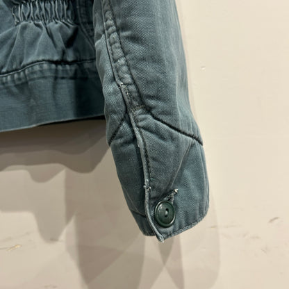 60's Unknown ワークジャケット フェード 裏地キルティング 緑(42)/8280O-SO