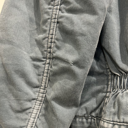 60's Unknown ワークジャケット フェード 裏地キルティング 緑(42)/8280O-SO