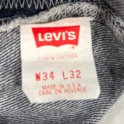 80's Levi's リーバイス USA製 501 デニムパンツ (W34/L32)P-SO