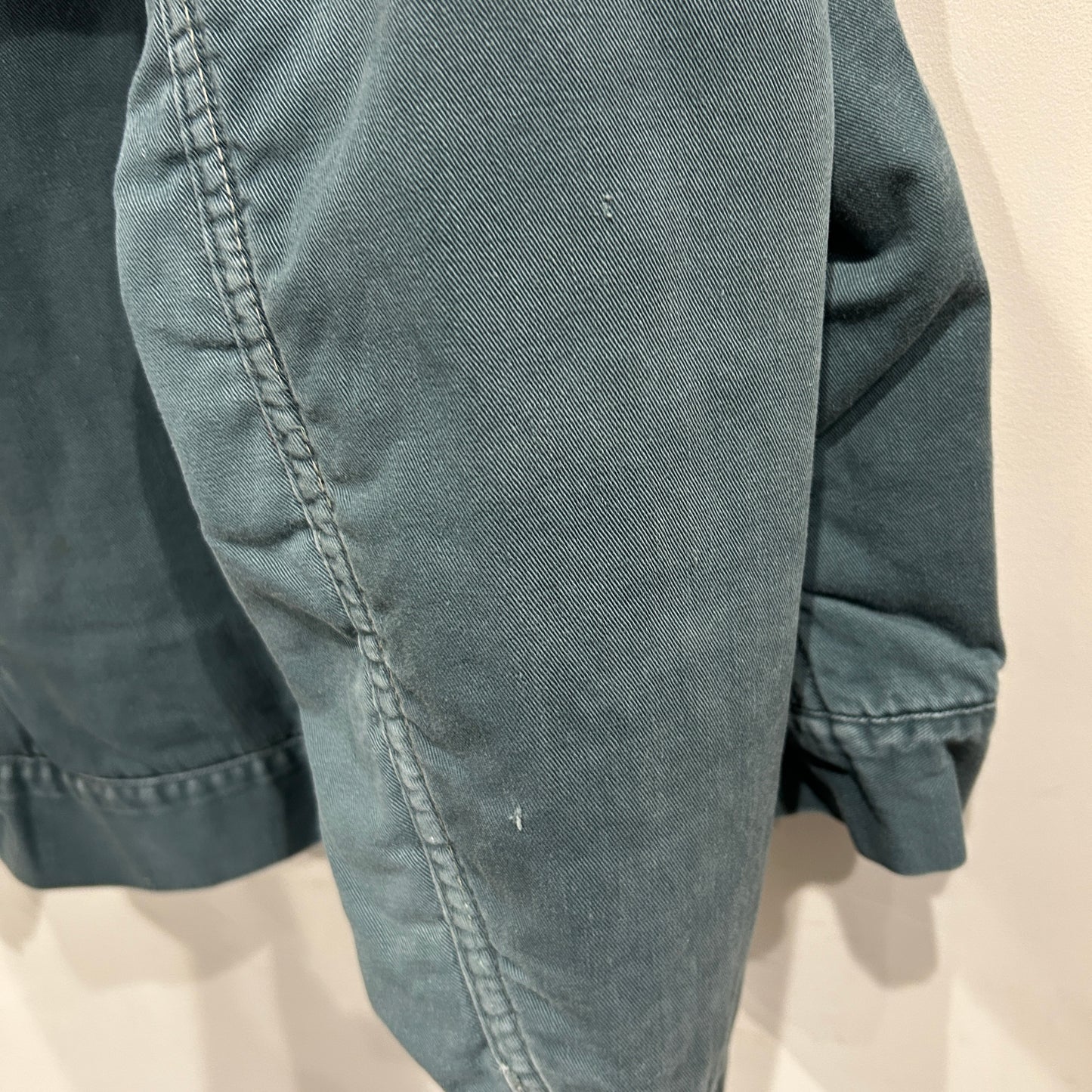 60's Unknown ワークジャケット フェード 裏地キルティング 緑(42)/8280O-SO