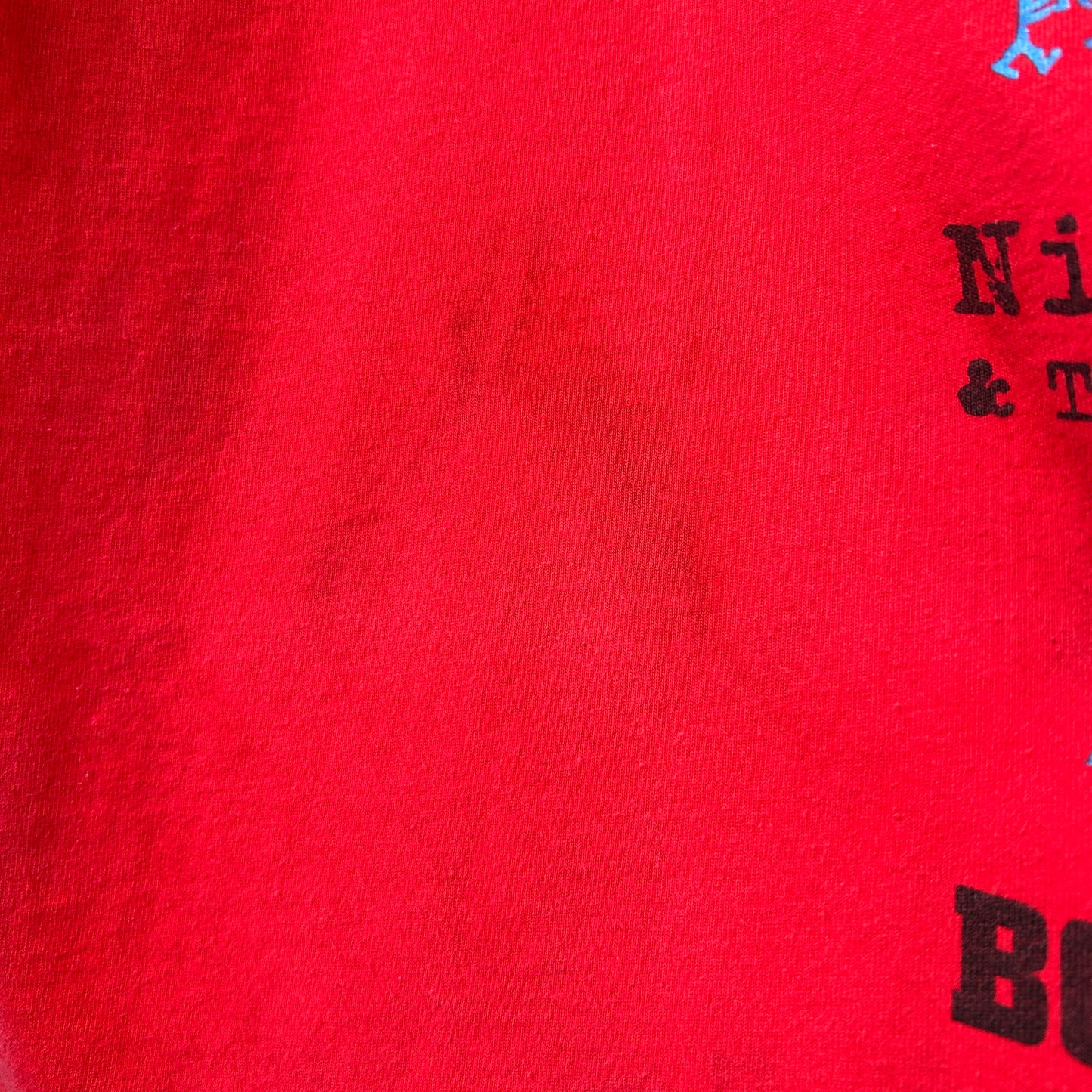 90's LOLLAPALOOZA ロラパルーザ 1994 イベントTシャツ バンドT 赤 anvil (XL)/C0619T-SO