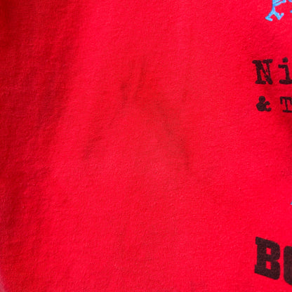 90's LOLLAPALOOZA ロラパルーザ 1994 イベントTシャツ バンドT 赤 anvil (XL)/C0619T-SO