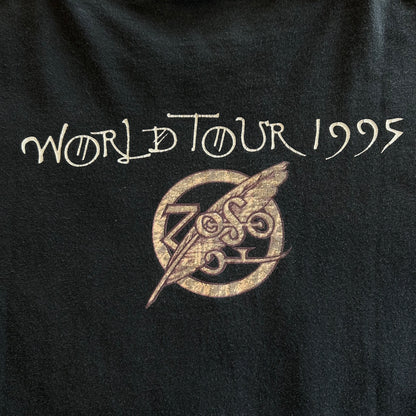 90's ジミー・ペイジ &ロバート・プラント"No Quarter"ワールドツアー95' TシャツA7245T-SO
