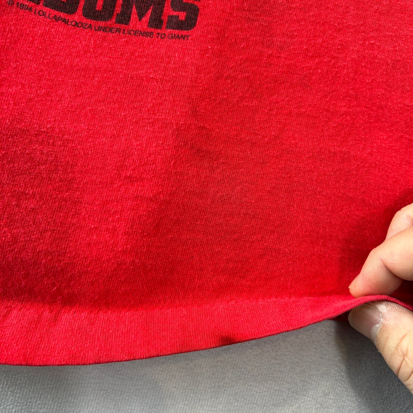 90's LOLLAPALOOZA ロラパルーザ 1994 イベントTシャツ バンドT 赤 anvil (XL)/C0619T-SO