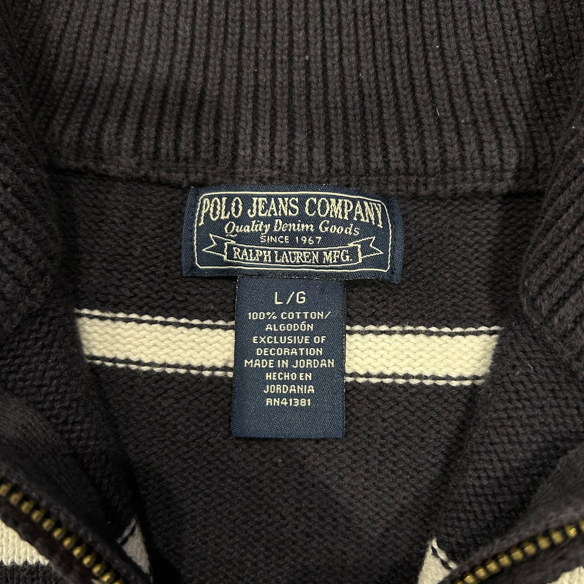 00's POLO JEANS Ralph Lauren ラルフローレン クォータージップ 00's POLO JEANS Ralph Lauren ラルフローレン クォータージップ