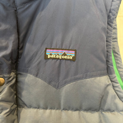 2011 (FA11) Patagonia パタゴニア スリングショット・ダウンベスト コバルトブルー × ダークネイビー (M)/C1651V-SO