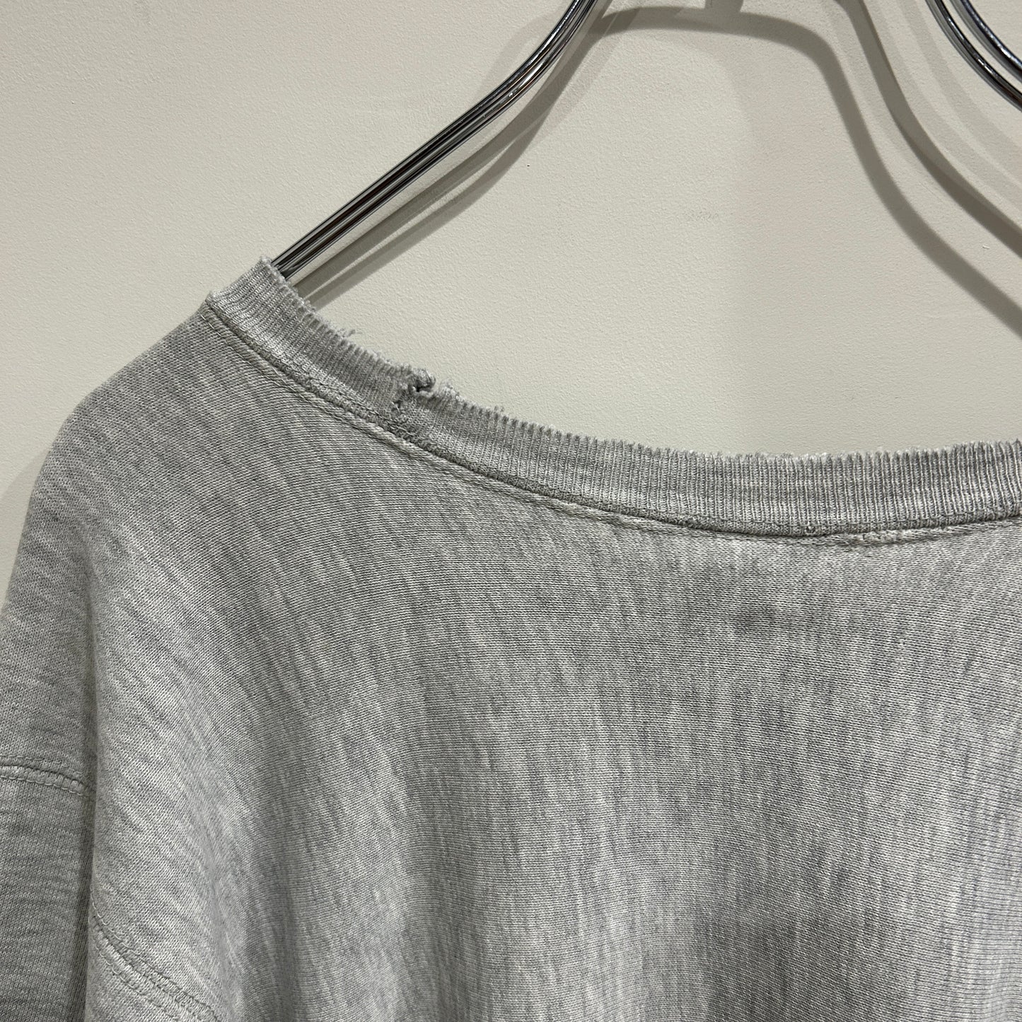 80's Champion Reverse Weave リバースウィーブ　ミリタリー AIR BORNE スウェット グレー(L)/A9016R-SO