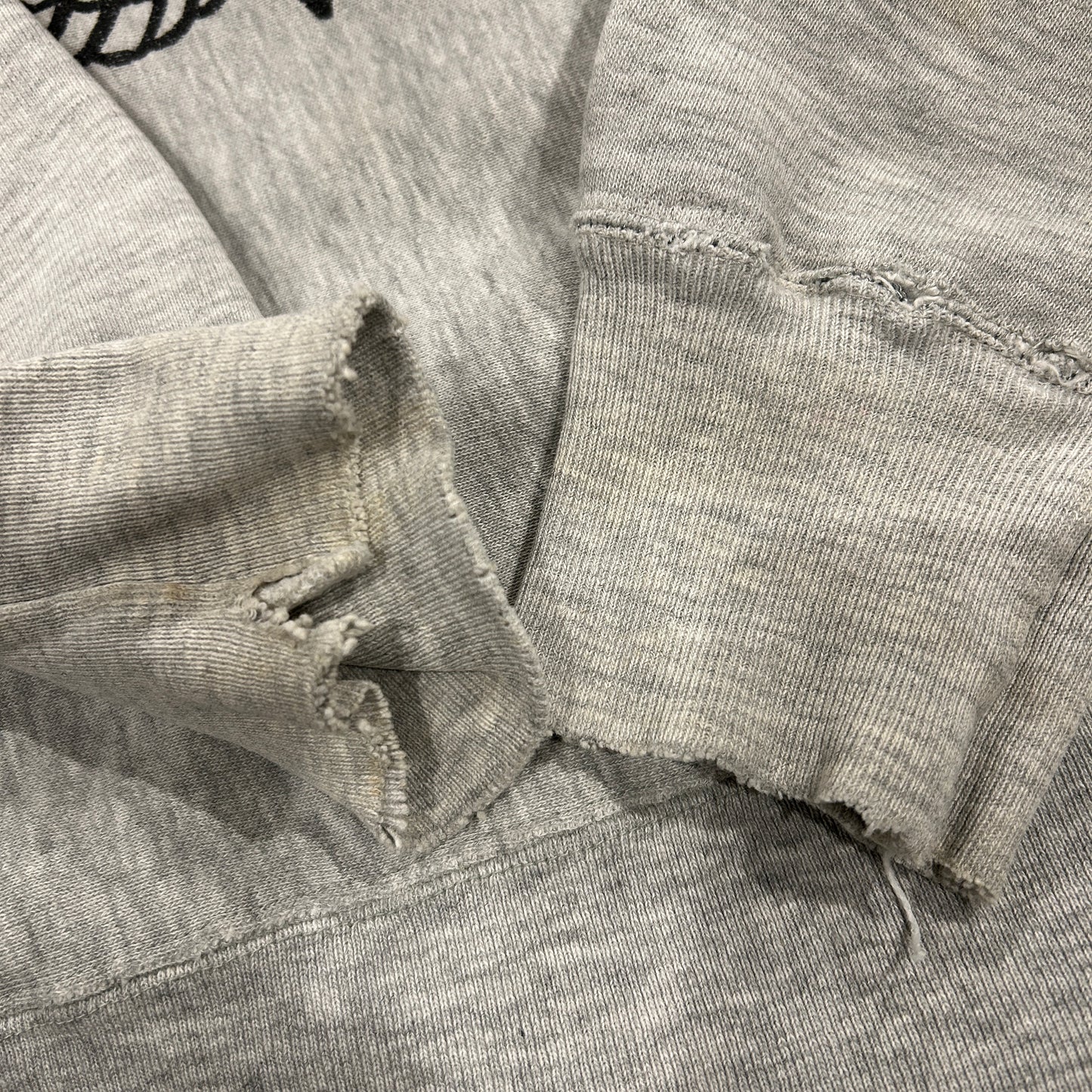 80's Champion Reverse Weave リバースウィーブ　ミリタリー AIR BORNE スウェット グレー(L)/A9016R-SO