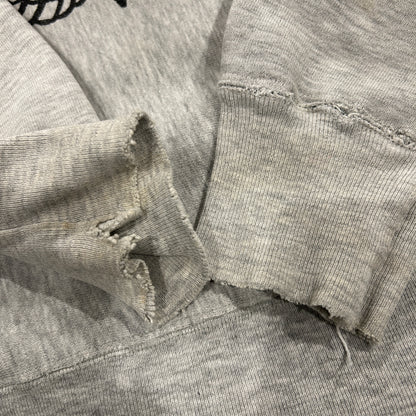 80's Champion Reverse Weave リバースウィーブ　ミリタリー AIR BORNE スウェット グレー(L)/A9016R-SO