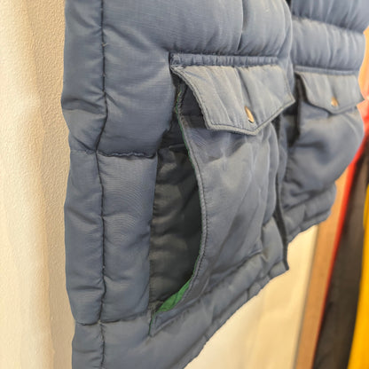 2011 (FA11) Patagonia パタゴニア スリングショット・ダウンベスト コバルトブルー × ダークネイビー (M)/C1651V-SO