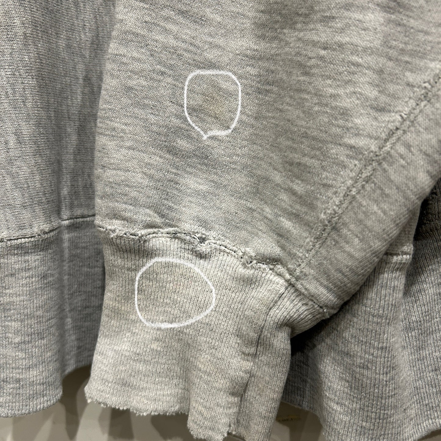 80's Champion Reverse Weave リバースウィーブ　ミリタリー AIR BORNE スウェット グレー(L)/A9016R-SO