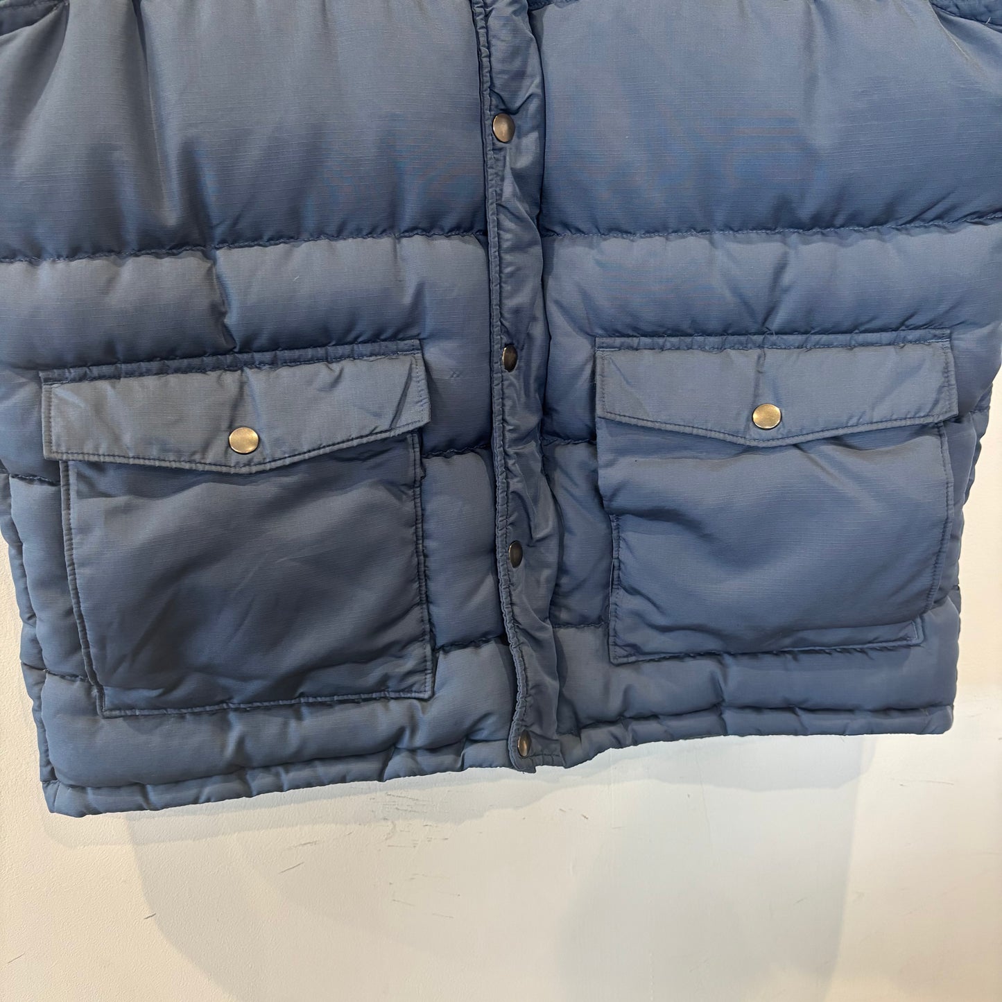 2011 (FA11) Patagonia パタゴニア スリングショット・ダウンベスト コバルトブルー × ダークネイビー (M)/C1651V-SO