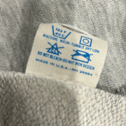 80's Champion Reverse Weave リバースウィーブ　ミリタリー AIR BORNE スウェット グレー(L)/A9016R-SO