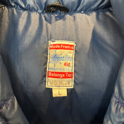 70's Frostline Kits Down Vest フロストライン・キット グースダウンベスト ダークネイビー (L)/B4215V-SO