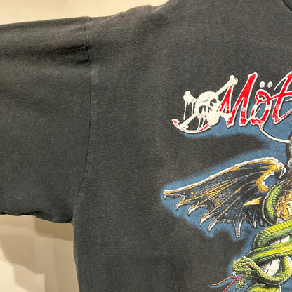 90's  Motley Crue Dr.Feel Good モトリー・クルー バンドTシャツ BROOKUM (XL)/C0620T-SO