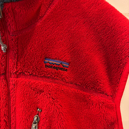 00's Patagonia パタゴニア レギュレーター R4 フリースベスト レッド (L)/B4217V-SO