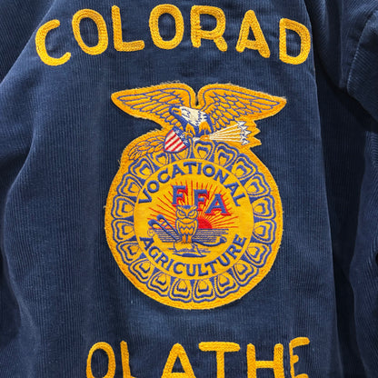 70's FFA ジャケット "COLORADO" 紺 (36)/A8792J-SO