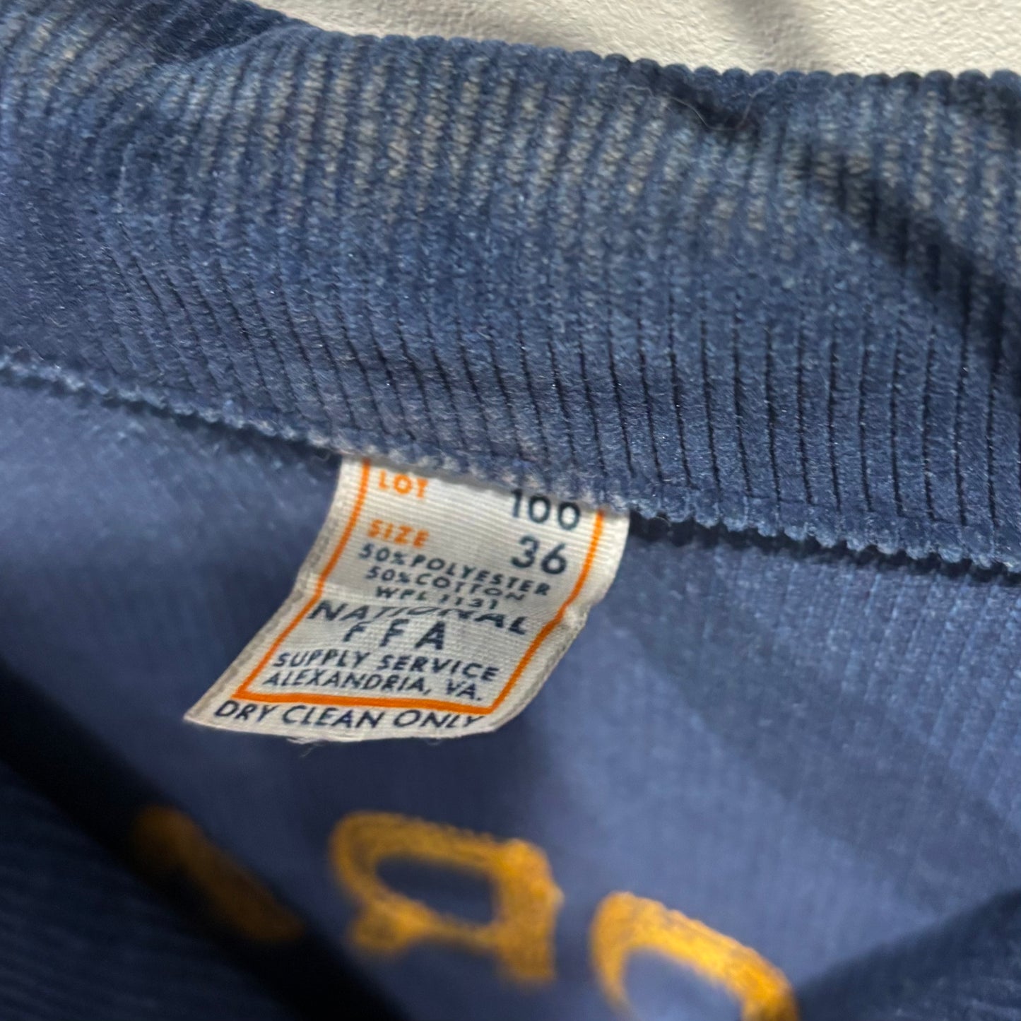 70's FFA ジャケット "COLORADO" 紺 (36)/A8792J-SO