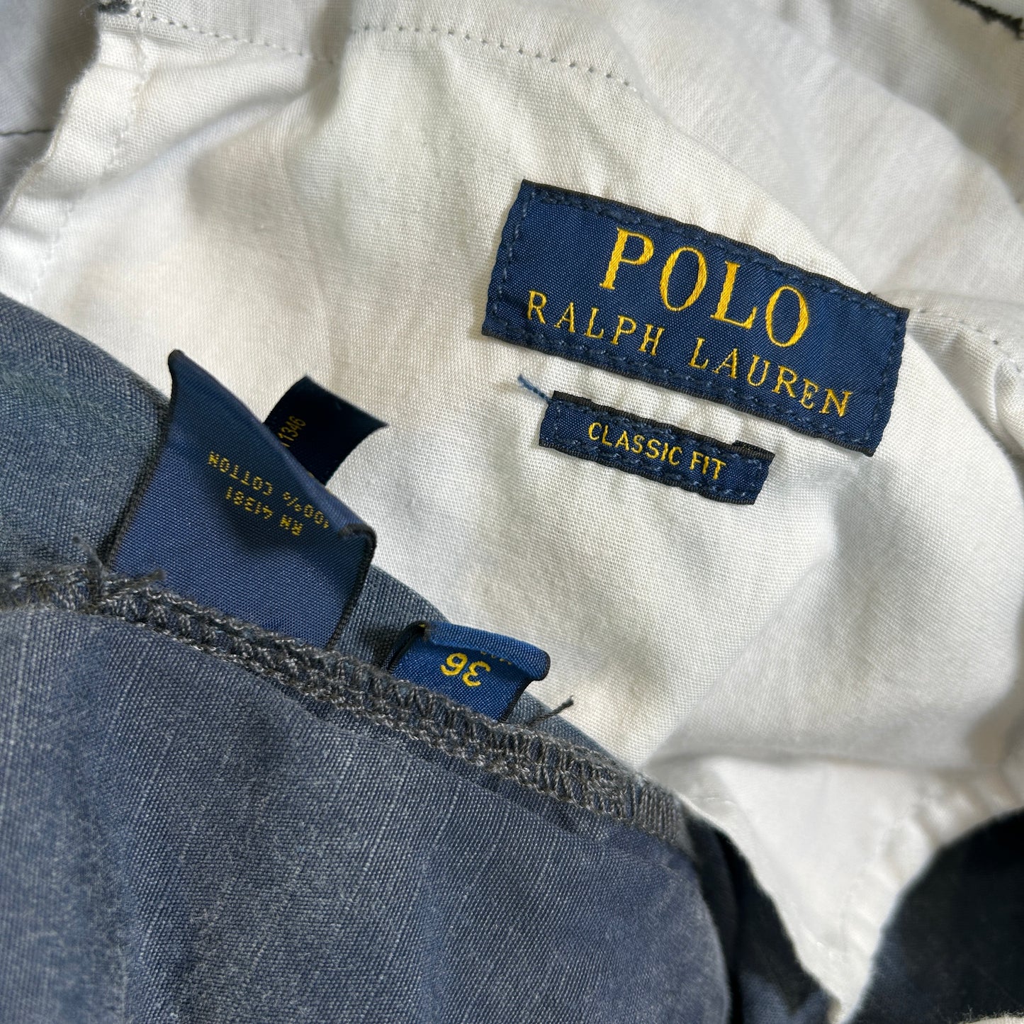 Polo ラルフローレン コットンリップストップカーゴショーツ ネイビー(36)/C1260P-SO