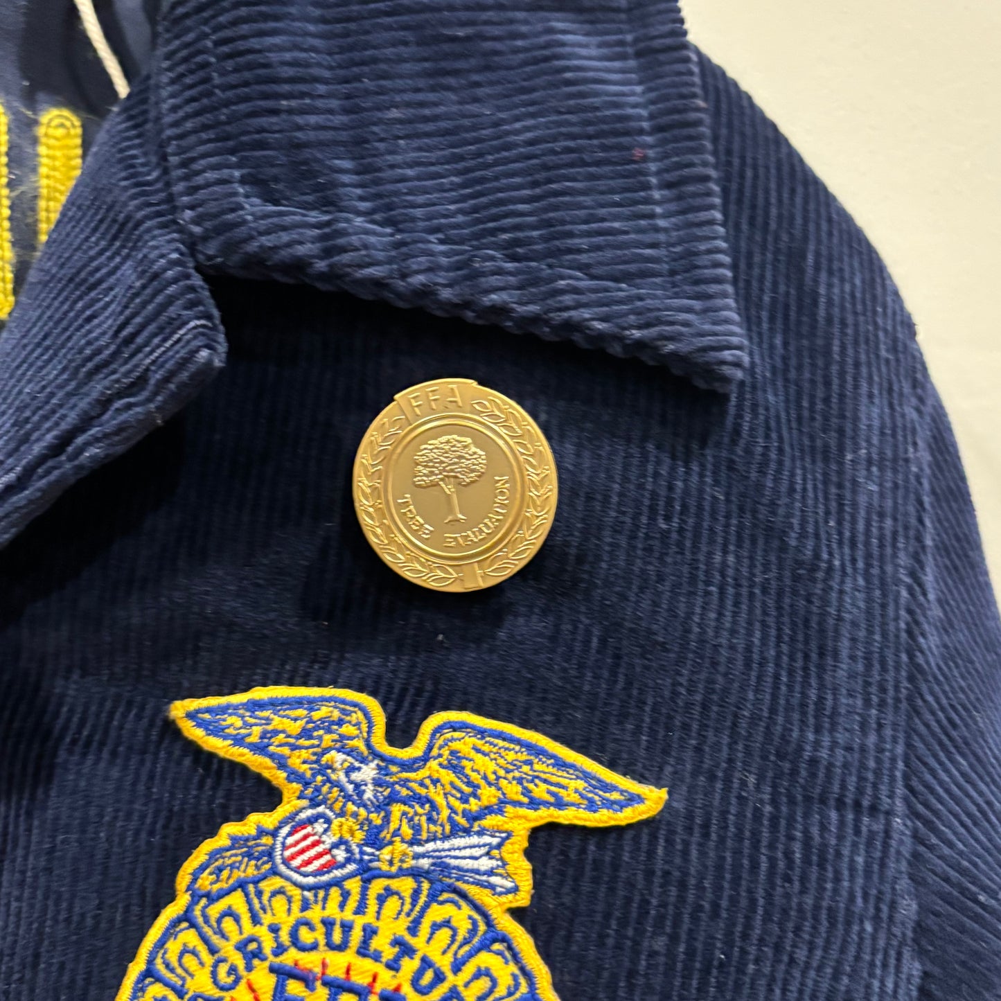 00's FFA ジャケット "CALIFORNIA" 紺 (34)/A9338J-SO