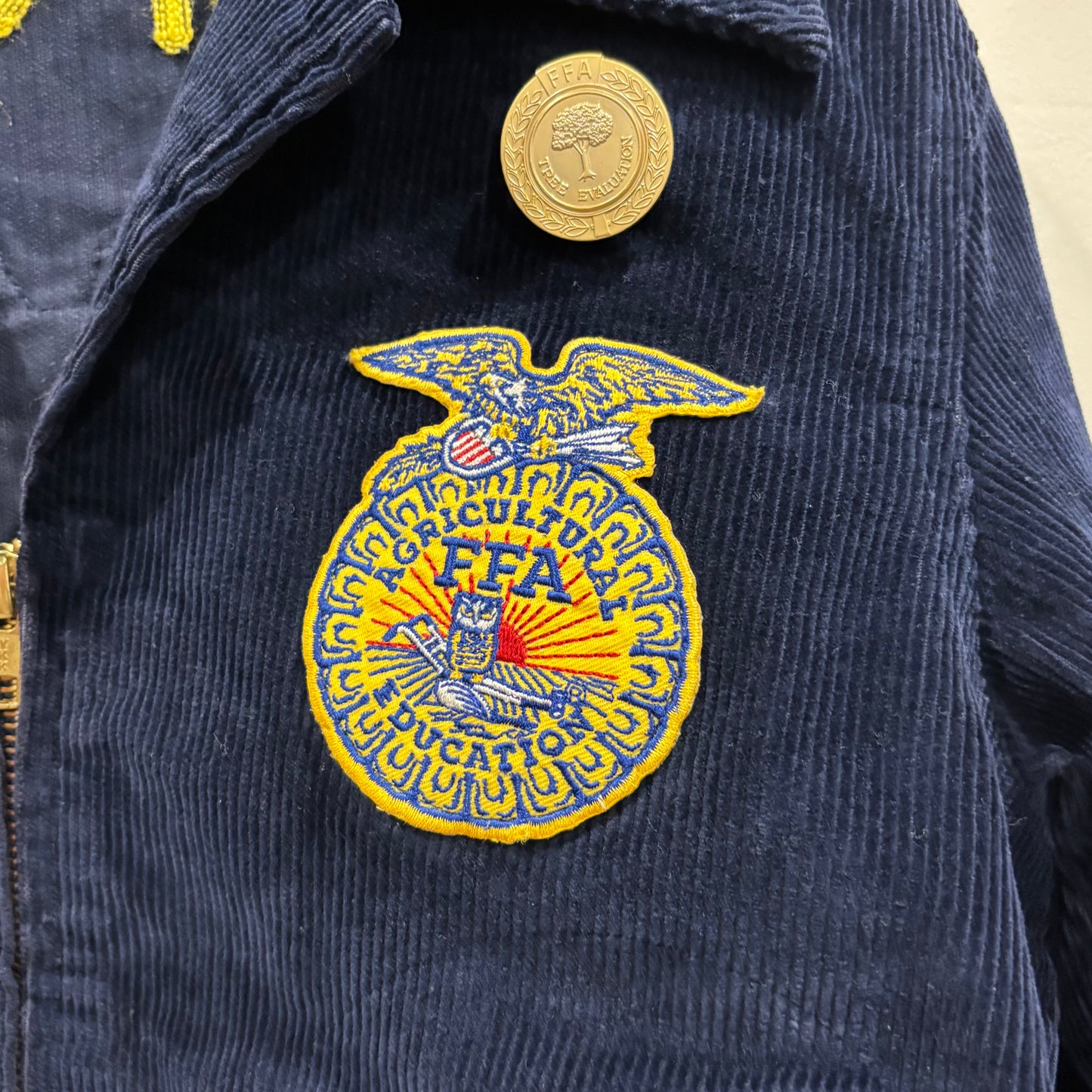 00's FFA ジャケット "CALIFORNIA" 紺 (34)/A9338J-SO